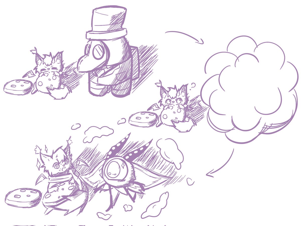 Pequeño dibujo que hice sobre Drakowo y Nuck #art