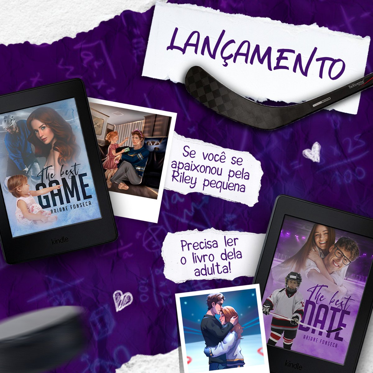 leiturasdaraafa's tweet photo. 🔥 SORTEIO RELÂMPAGO 🔥

"The Best Date"

✨ Clichê invertido 
✨ Nerd x jogadora de hóquei  
✨ New adult universitário 
✨ Grumpy x sunshine 
✨ Criança fofa
✨ Mocinho PCD

regras:

• me seguir
• dar rt e curtir nesse tweet
• seguir a @arianefbooks 
📍RESULTADO: amanhã 16h https://t.co/irCRCJfA56
