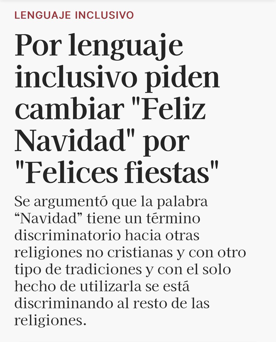 La bolu....más grande que escuché después de las que dijera el presidente anterior!!!!La Navidad o Natividad,se refiere al ""nacimiento"".La inclusion pasa por otro lado gente,dejense de pavadas y Feliz Navidad para todos!!!!!!🎄🎄🎄🇦🇷