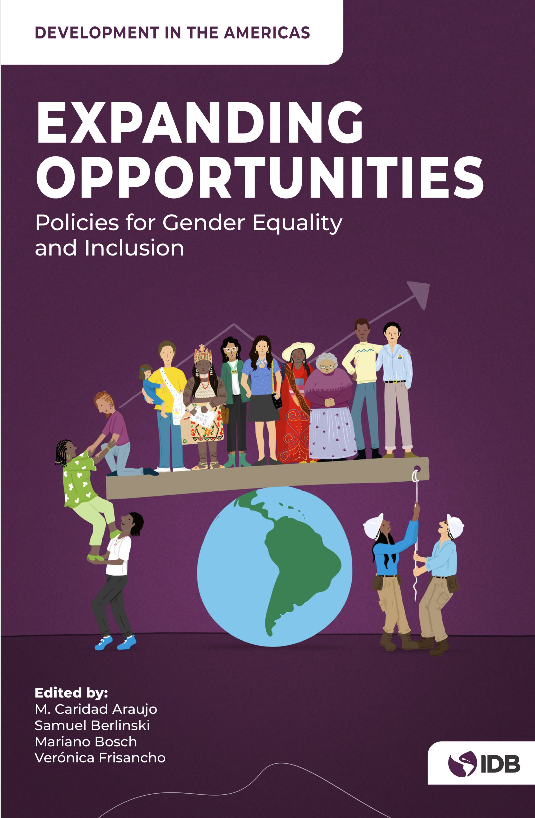 Over 50 researchers &amp; experts from <a href="/the_IDB/">Inter-American Development Bank</a> collaborated in this book, launched recently. In it, we put together data and evidence on policies to close gender gaps and promote LGBTQ+ inclusion. Now available in English. Soon in SPA and POR
➡️ Download it: dx.doi.org/10.18235/00132…