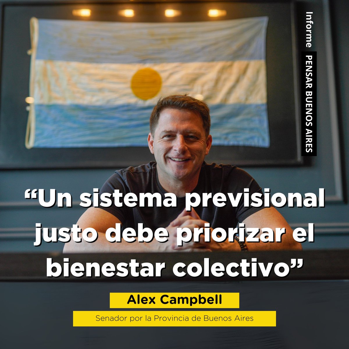 fpensar_pba's tweet photo. Compartimos la columna de opinión de Alex Campbell, Senador del PRO en la Provincia de Buenos Aires, publicada en nuestro informe Pensar Buenos Aires. 

📲Suscribite y recibí gratis el informe completo en el link de nuestra bio. https://t.co/9YsHr0vdfj
