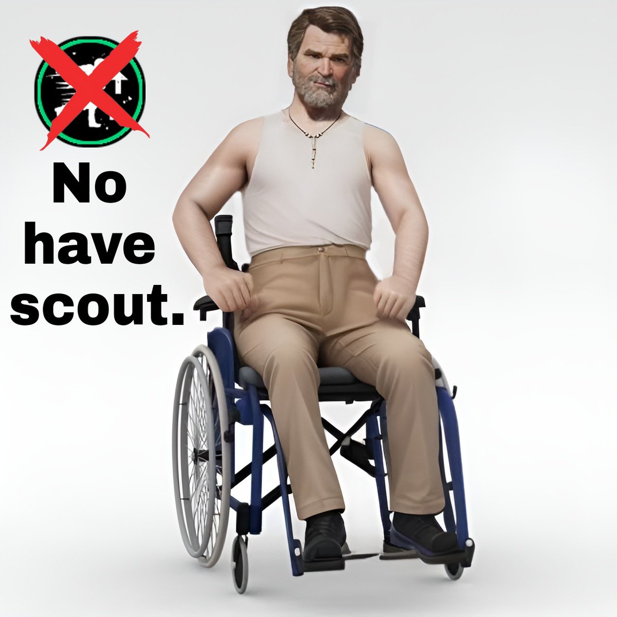 HammerManager's tweet photo. @TXChainSawGame Please give scout to Bones. https://t.co/lg3AKurVYY