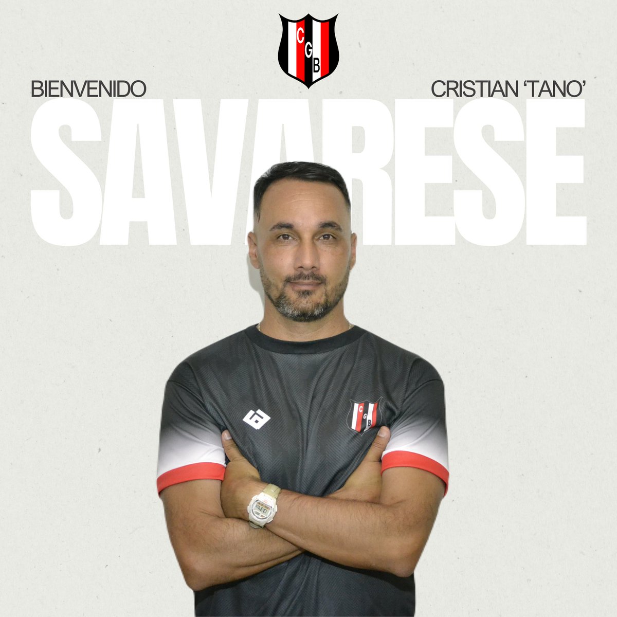 🇾🇪⚽️👋 ¡Bienvenido, Tano!

➡️ Cristian 'Tano' Savarese es el nuevo Director Técnico del Primer Equipo para la Temporada 2025.

🤜🤛 ¡Bienvenido nuevamente al Club más Popular de la Ciudad, Tano!

#CGB #ClubGeneralBelgrano