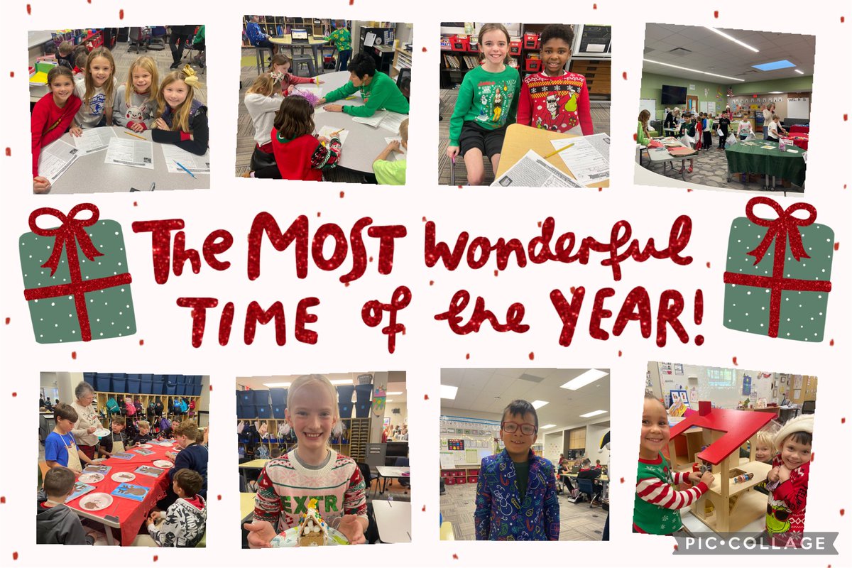 ayerelementary's tweet image. Our Falcons are off to a great start for their final week of 2024! Tacky sweaters, reindeer paintings, holiday shop, oh my! @FHSchools