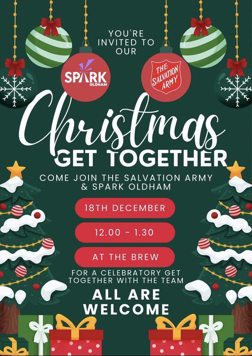 The Brew SA Fitton Hill (@thebrewfh) on Twitter photo Who is coming to join us this Wednesday to celebrate the last year & look forward to next year ❤️#oldhamhour <a href="/SparkOldham/">Spark Oldham</a> Who is coming to join us this Wednesday to celebrate the last year & look forward to next year ❤️#oldhamhour <a href="/SparkOldham/">Spark Oldham</a>