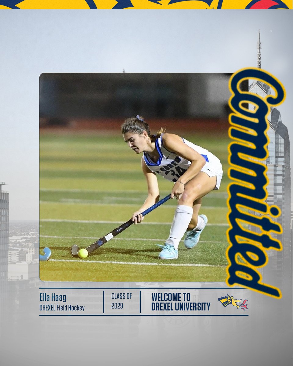 Welcome to Philly, Ella Haag🔔!!

#FearTheDragon 🐉