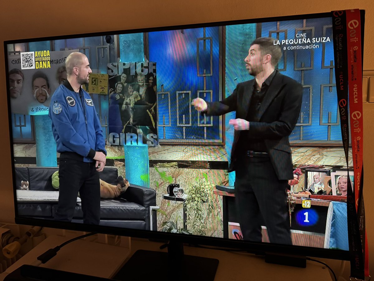 Grande @Astro_Pablo_A en <a href="/LaRevuelta_TVE/">La Revuelta</a>! <a href="/esa_es/">ESA España</a> <a href="/esa/">European Space Agency</a> #LaRevueltaTVE
