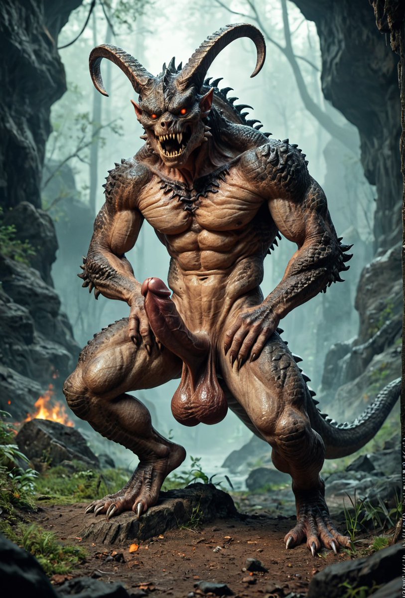 TanksterAI's tweet photo. Demon cock #ai #nsfw #gay #cock #massive #gay https://t.co/uNHKWK79fS
