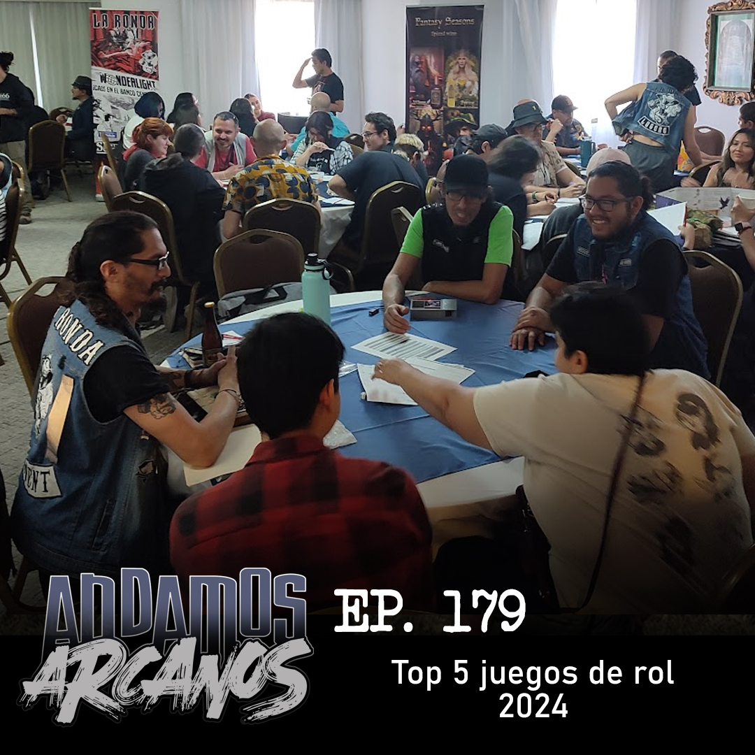 PotionlessMX's tweet photo. Ya salió el ep 179 de #AndamosArcanos donde invitamos a @Nosoyunafruta a que hiciera con nosotros el top 5 de sus juegos de rol favoritos del 2024.
Disponible en Spotify y las principales plataformas de audio.
#potionless #podcast #6dlrol https://t.co/Q9kiiCtIiD