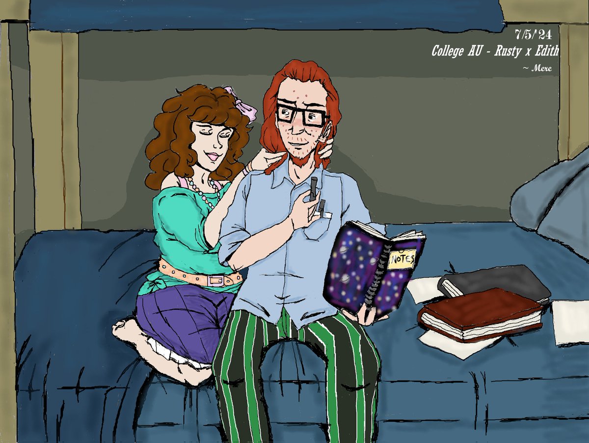 Sunnyfan09's tweet photo. Thinking about Edith in her college AUs with Rusty & Pete ~ 💖
--
#TheVentureBros #VentureBros #vBros #theventurebros #venturebros #venturebrosart #vbros #vbrosoc #rustyventure #petewhite #ocxcanon #vbrostwt #ocxcc https://t.co/KonCafgv2J