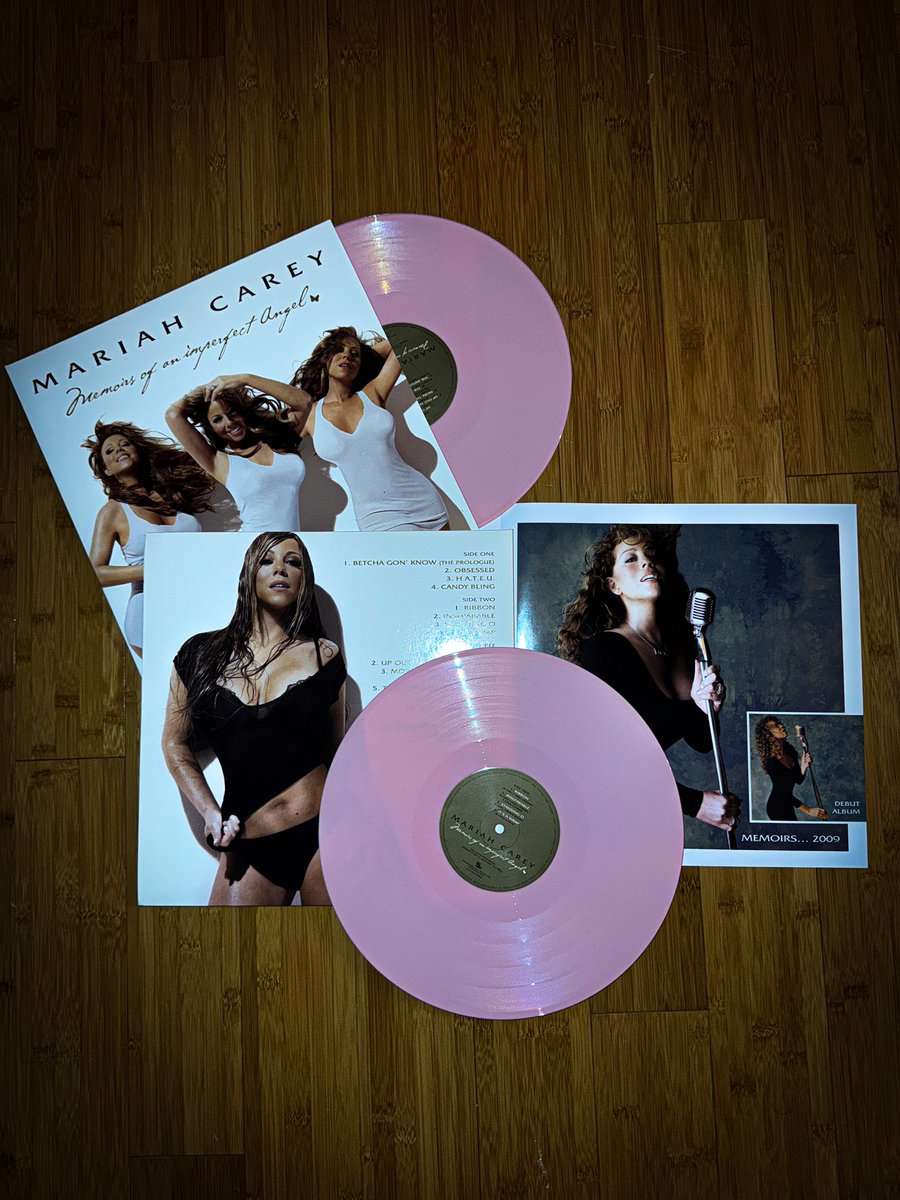 IamKennyO's tweet photo. Y’all I came home from NYC to my @MariahCarey vinyls and the pictures do NOT do justice!! Get them!! Before they sell out!! Just waiting on my Merry Christmas box set! It’s a delayed a bit but should be here Wednesday!!! So happy to have my vinyls!!! Thank you MC https://t.co/l8AF8L66qJ