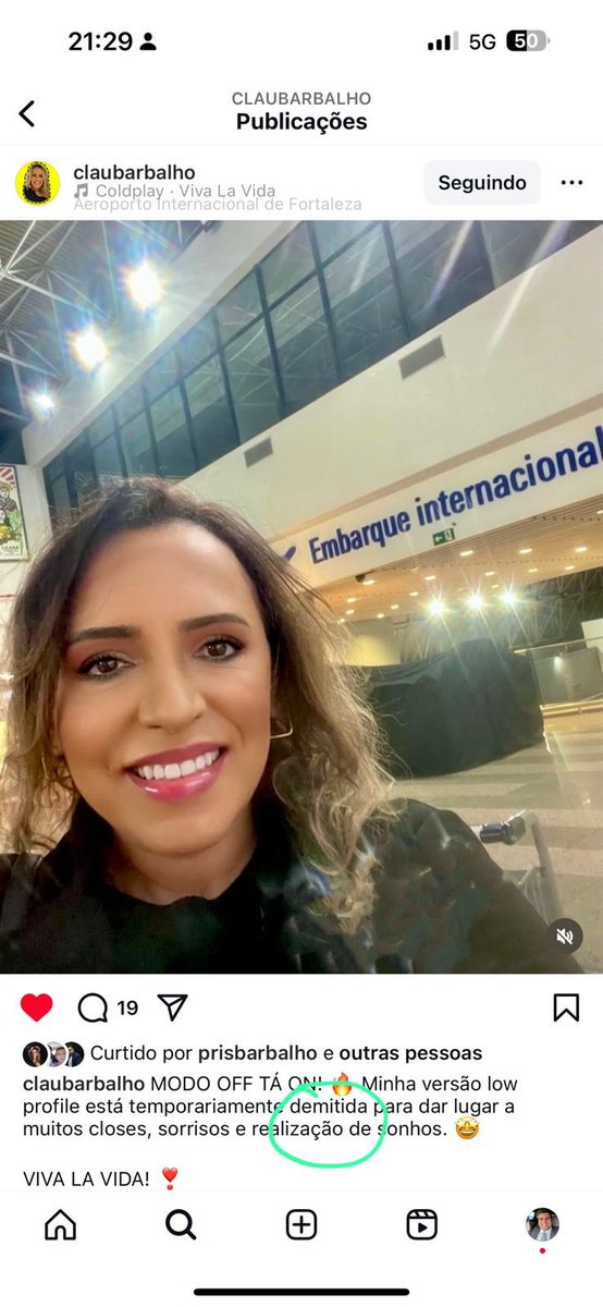 MODO OFF TÁ ON! 🔥 Minha versão low profile está temporariamente descansando para dar lugar a muitos closes, sorrisos e realização de sonhos. 🤩 

VIVA LA VIDA! ❣️