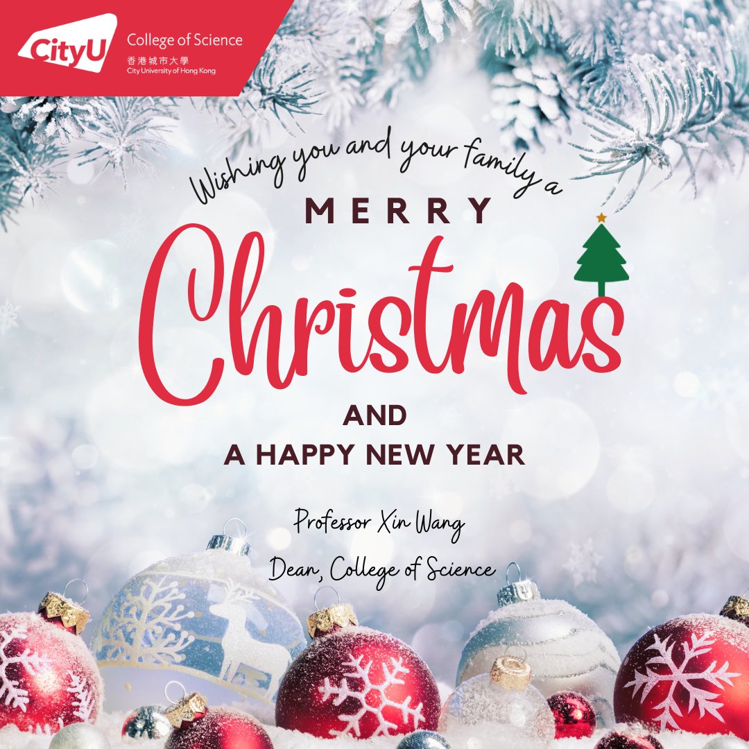 Wish you a joyous Christmas and a prosperous New Year!🎄🎅