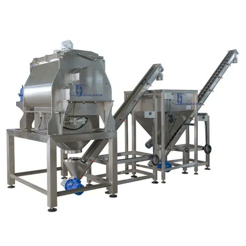 JaneLin65176's tweet image. The Horizontal Twin Shaft Paddle Mixer ensures uniform blending of powders and granules. Its dual-shaft design delivers high-efficiency mixing for food, chemical, and construction industries, maintaining consistency in every batch.
#PowderMixing #TwinShaftMixer #BlendingSolutions