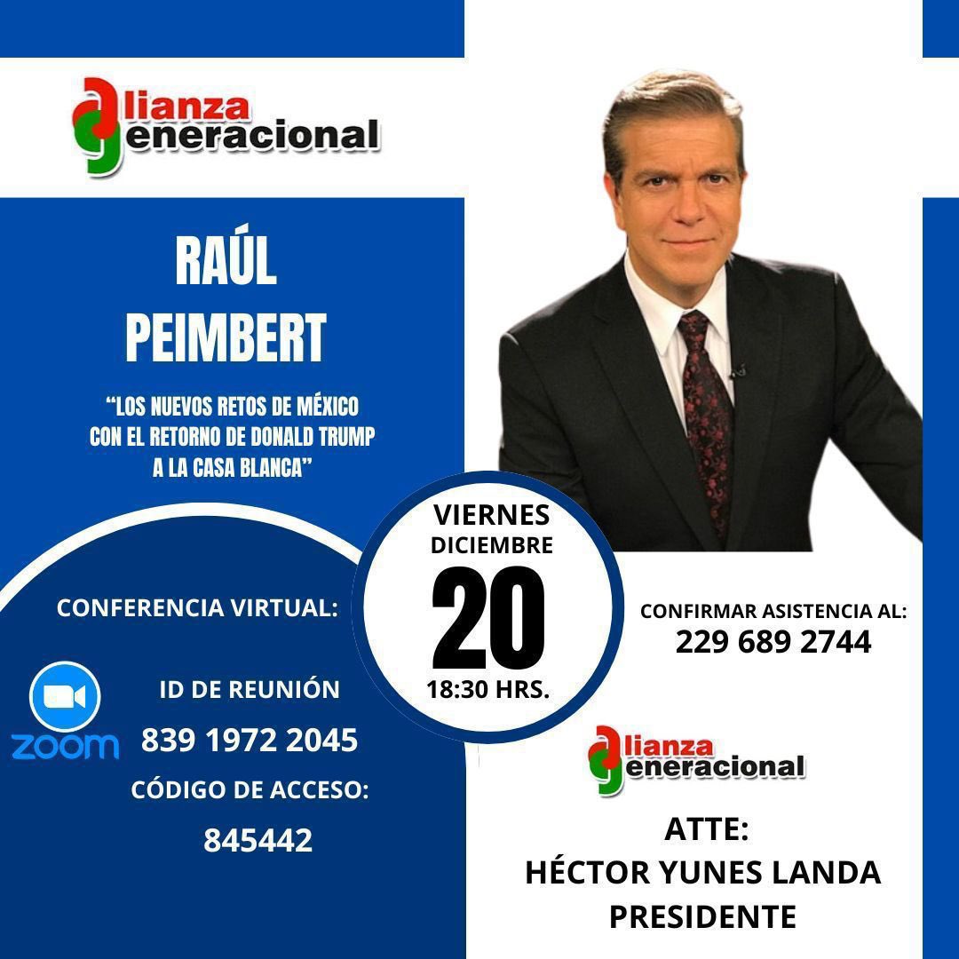 EspejoDelPoder_'s tweet image. Conferencias organizadas por el diputado local Héctor Yunes Landa @HectorYunes 

#NoTeLoPodesPerder