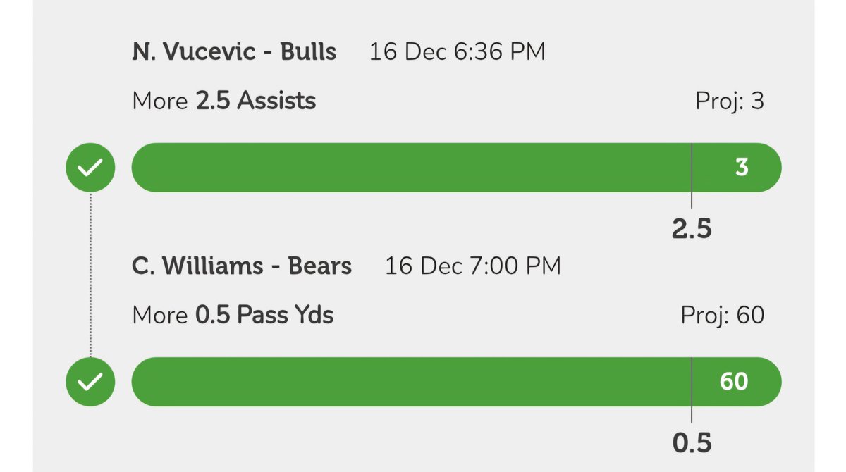 TrippyTrusty's tweet photo. Cash the Free Square Pair 🍄🍄💸💸 #ParlayPlay #PrizePicks #SleeperPicks #Discounts #Caleb #Willams #Bears #Yards #Vucevic #Bulls #Assists #Cashit #NBA #NFL https://t.co/sMU76FnmGo