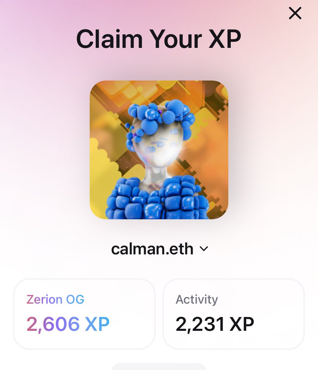 融资2500万刀的 <a href="/zerion/">Zerion</a> 也要来了？今天开始可以领取xp了，快去看看吧。之前有DNA的NFT的都有。
link.zerion.io/referral?code=…
邀请码KBFKW05Z7
没有下载的抓紧，才刚刚开始