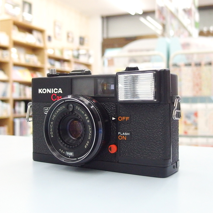 Konica C35 EF 整備済 正常動作 ストロボ発光 保証付 641 Konica C35 EF 整備済 正常動作 ストロボ発光 保証付 641