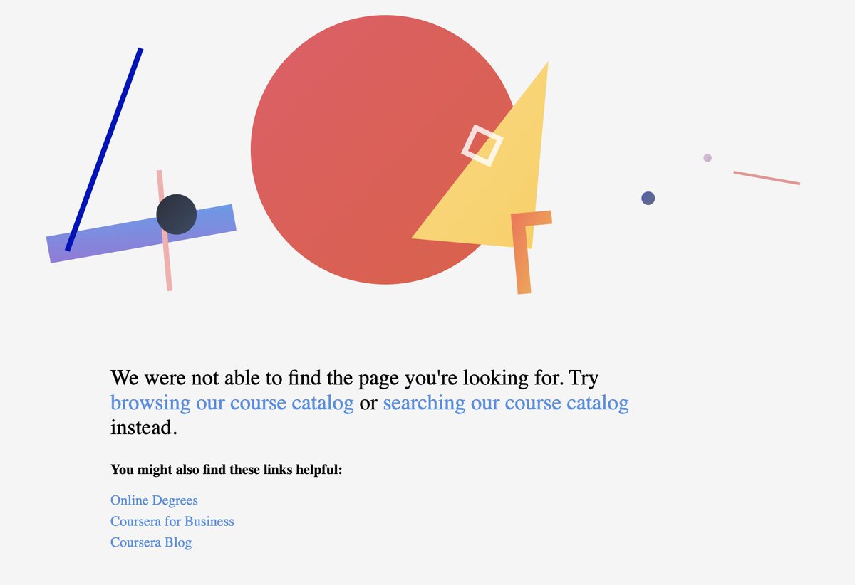 dfresh's tweet photo. @coursera your 404 pages say otherwise (this was an active course last week) https://t.co/8PCKDmj4ag