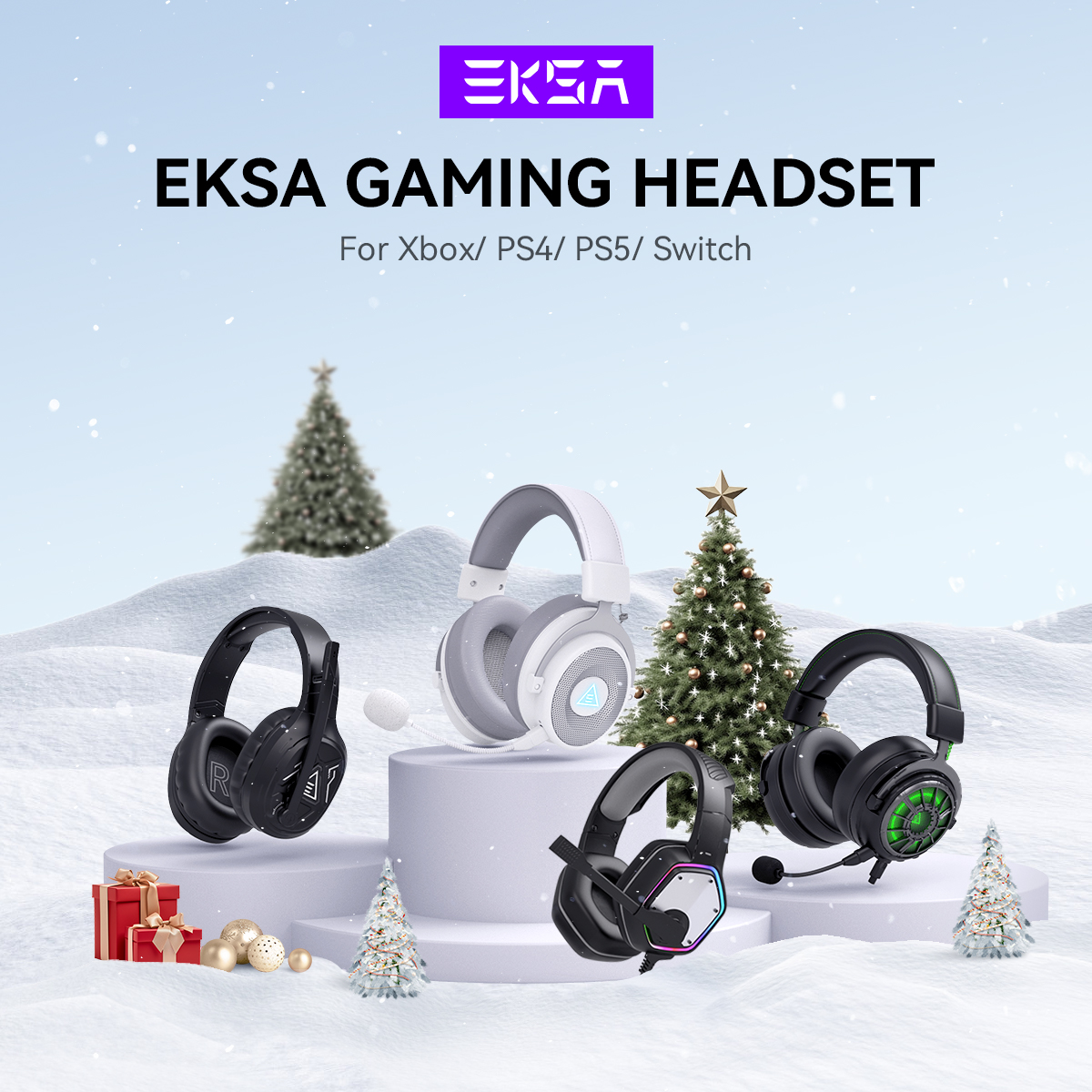 🎅🎁Give the gift of superior sound without breaking the bank this holiday season with EKSA gaming headsets! Quality meets affordability!

Buy Now👇👇
reurl.cc/xp6E9e

#eksa #Christmas #ChristmasGift #headset #gift