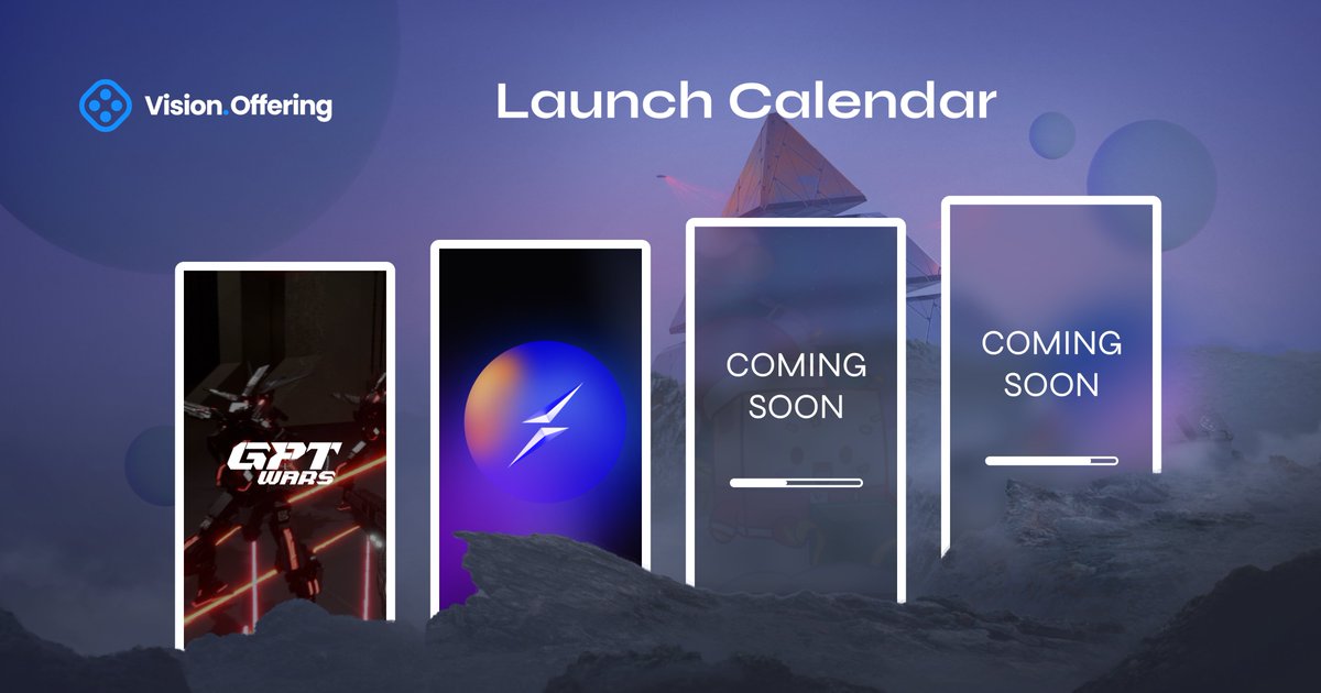visiongame_'s tweet image. 🔥 #VisionOffering is back!

We’re excited to feature top-tier projects in #GameFi and #AI🚀 AI agents with @StrikeBitDeFI  or Next-Gen Gaming with @GPTWars! Secure your early allocations with a Founder Node!

Don’t miss out 💎
👉visionoffering.io/projects/visio…

#Web3 $VISION