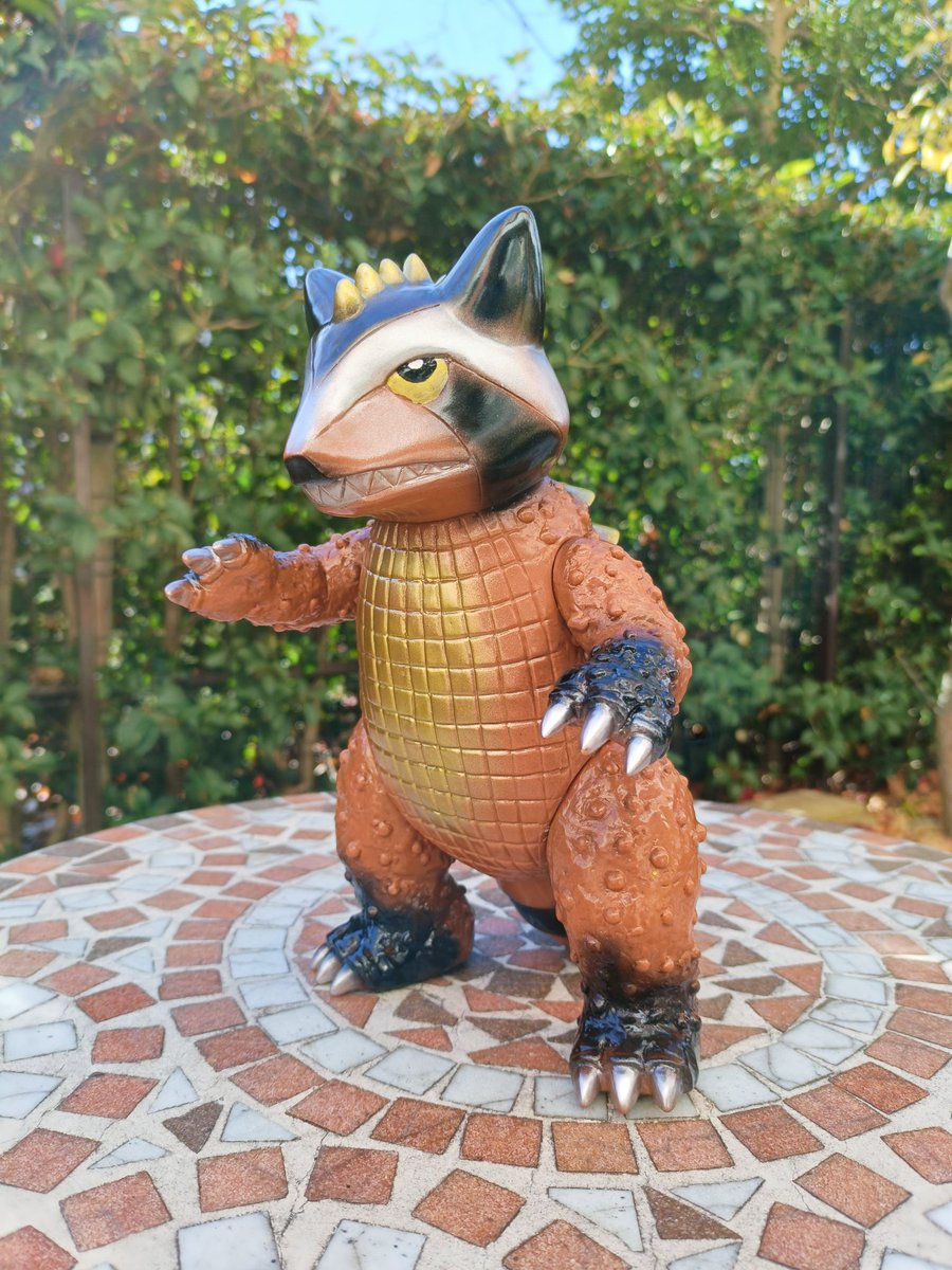 久しぶりにマミトラーの塗装。オーソドックスカラーです。