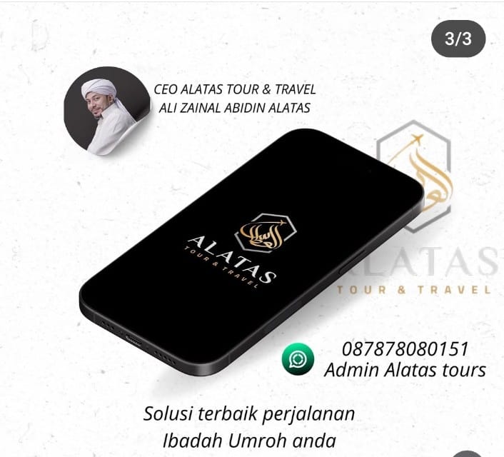 blazemax72's tweet photo. Persiapkan diri anda dalam perjalanan mulia dengan mendaftarkan bersama keluarga dan teman-teman.

Di @alatastourandtravel yang akan di bimbing langsung oleh guru kita

@habib_alizainalabidinalatas

Yuk hubungi segera team marketing kami di : 087878080151
#AlatasTourAndTravel https://t.co/RgujIxymHd