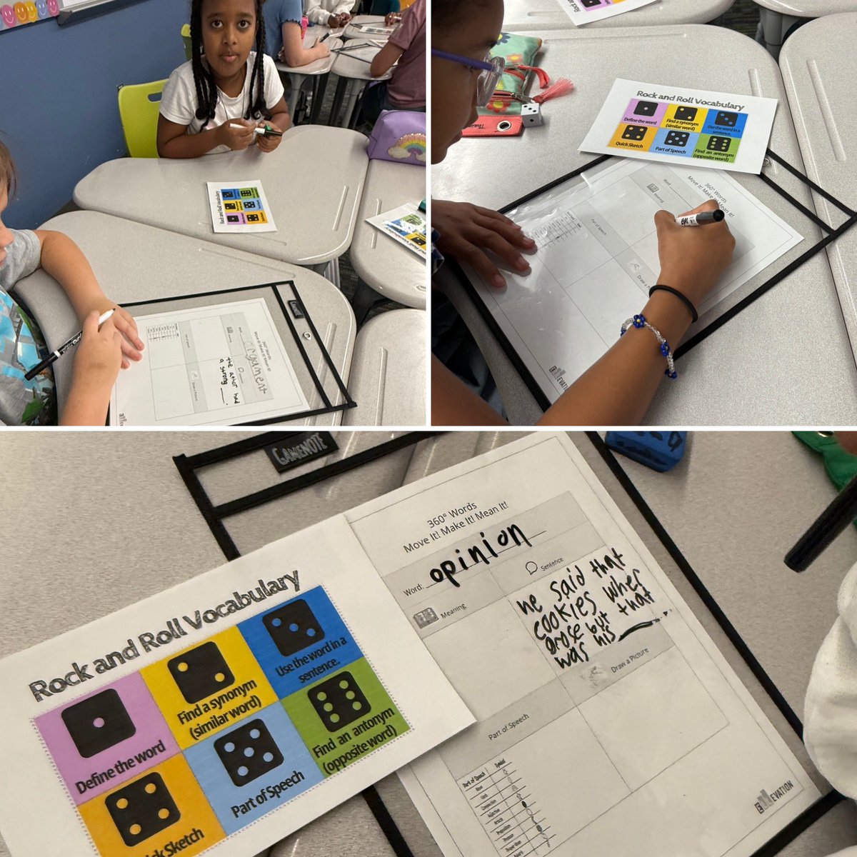 Extending thinking strategy playlist! We’re using rock and roll vocabulary to review our terms in a fun way!  Mixing in Ellevation Strategies for students to record their thinking.  <a href="/MrsRFiore/">Rebecca</a> <a href="/HumbleISD_GE/">Groves Elementary</a> <a href="/lead4ward/">lead4ward</a> <a href="/EllevationEd/">Ellevation Education</a>
