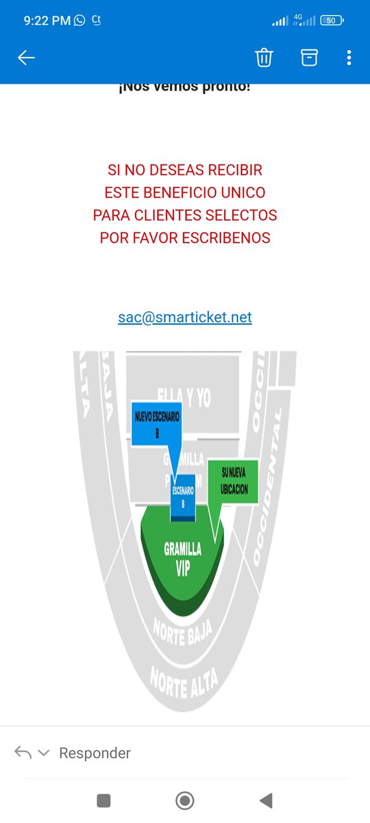 Vanepo4's tweet photo. @Smarticket_cr no deseo el "upgrade" que me hicieron, estoy feliz en occidental baja, por favor dejarme como estaba. Otra cosa es que en su plataforma ya no puedo descargar mis tickets. Por favor solicito me los envíen @sicsuper no es justo que se haga esto sin aprobación https://t.co/U503MLjZ8r