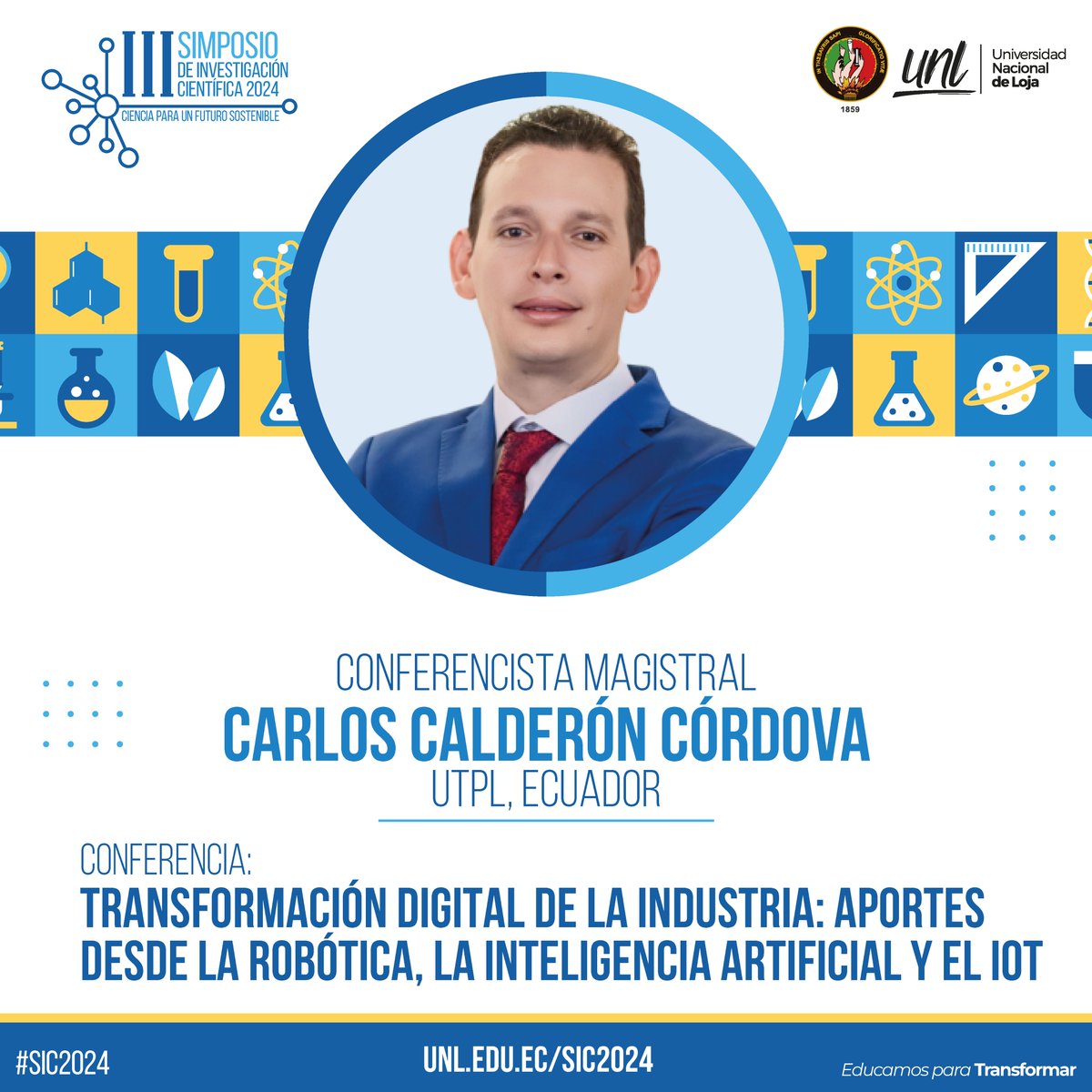 🔄 Revive la conferencia "Transformación Digital de la Industria: Aportes desde la Robótica, la IA y el IoT" 📡, impartida por <a href="/KarlosKalderonK/">Carlos Calderón C</a> de la <a href="/utpl/">🎓 UTPL</a>, como parte del III Simposio de Investigación Científica en la Facultad de la Energía <a href="/UNLoficial/">Universidad Nacional de Loja</a>🌍

bit.ly/49CEbz7