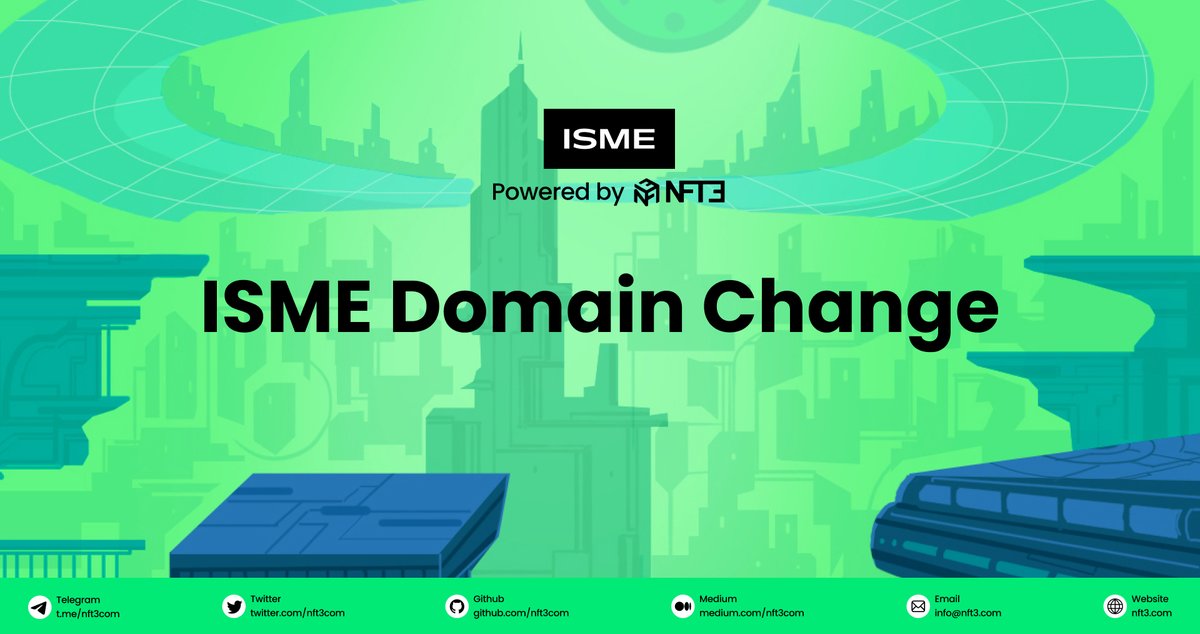 🚨 #ISME DID System Update

We’ve moved to a new domain!

🔗 isme.root.xyz

This change improves accessibility and aligns with Root Protocol’s vision for decentralized identity.

No action needed—just a smoother experience ahead! 

#RootProtocol #Web3 #DID