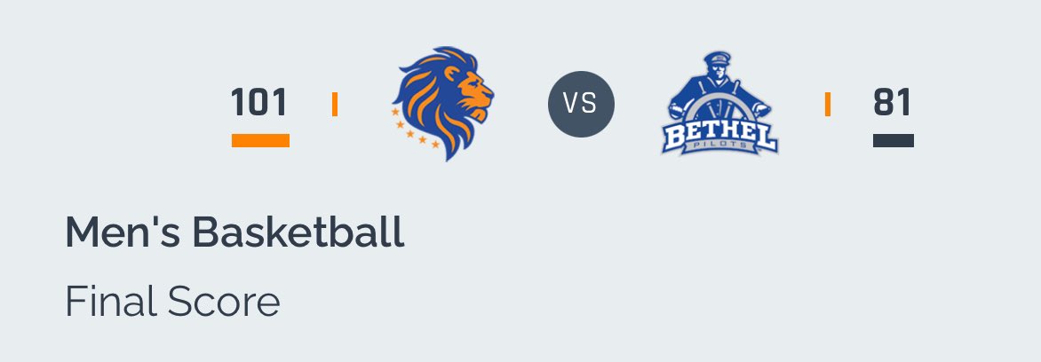 🚨UPSET ALERT 🚨 Down goes No. 10

<a href="/FMU_MBB/">FMU Men’s Basketball</a> 101
No. 10 Bethel (IN) 81

Big bounce back win for FloMo! Talented group who is very dangerous if they can figure things out! 

Latavious Mitchell 27pts | 16rebs | 5assts 
Terrin Hanilton 19pts | 5rebs 
Calvin Payton 19pts | 4rebs |