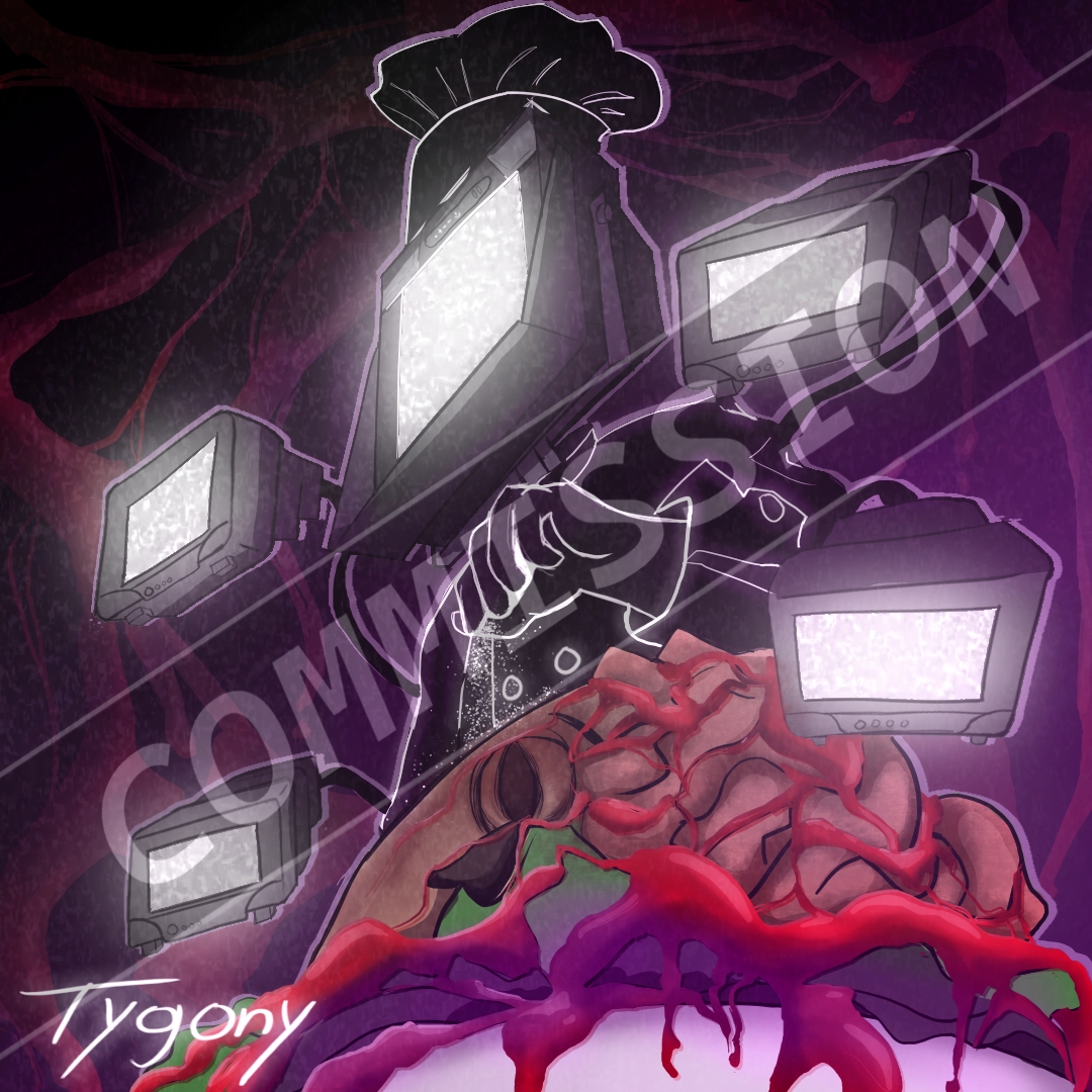 Tygony's tweet photo. My first commission for a friend. Thank you so much for supporting me buddy :)
.
.
.
.
#SKIBIDITOILET #Commission #skibidi_toilet #largetvman #polycephaly #Tygony #ArtistOnTwitter https://t.co/7B1WQXvMBr