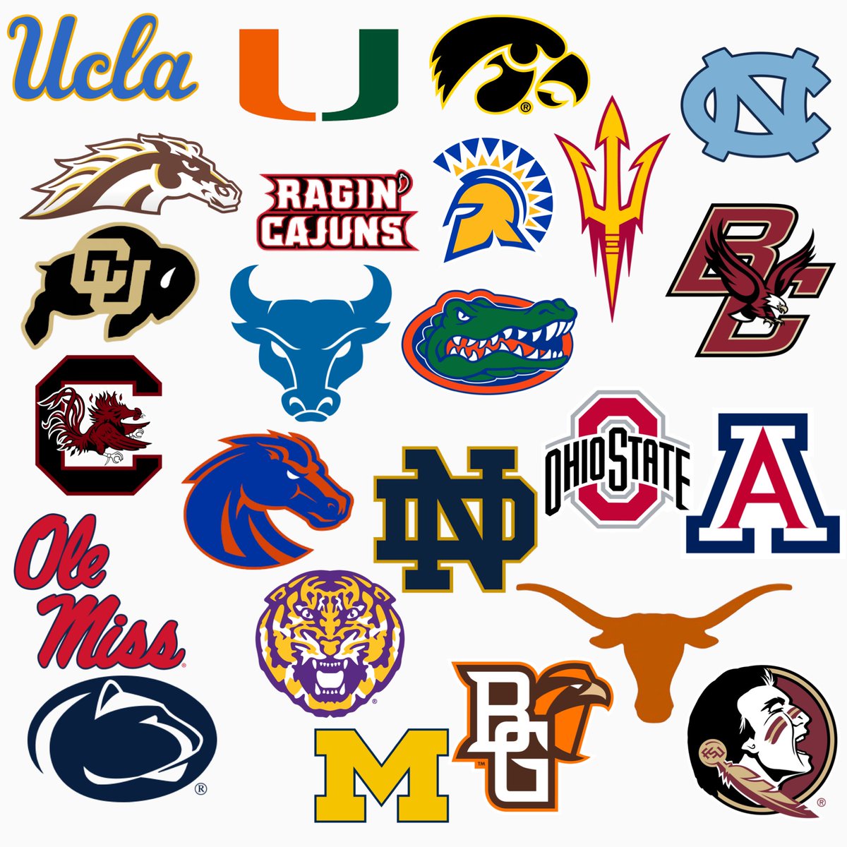 Teams with a player on the AP first team All American team!