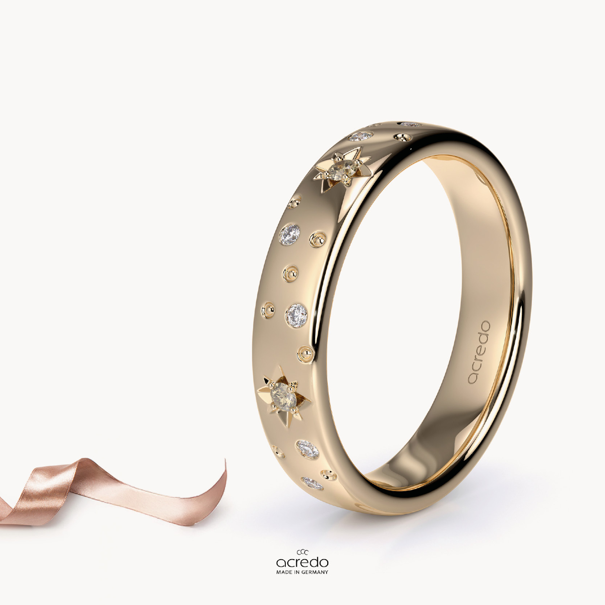 acredo_jp's tweet photo. 優しい印象の天然ベージュダイヤモンド。個性を引き立てる特別なリング。

#アクレード #結婚指輪 #ベージュダイヤモンド #オーダーメイドリング https://t.co/Uhp1HGcKaW