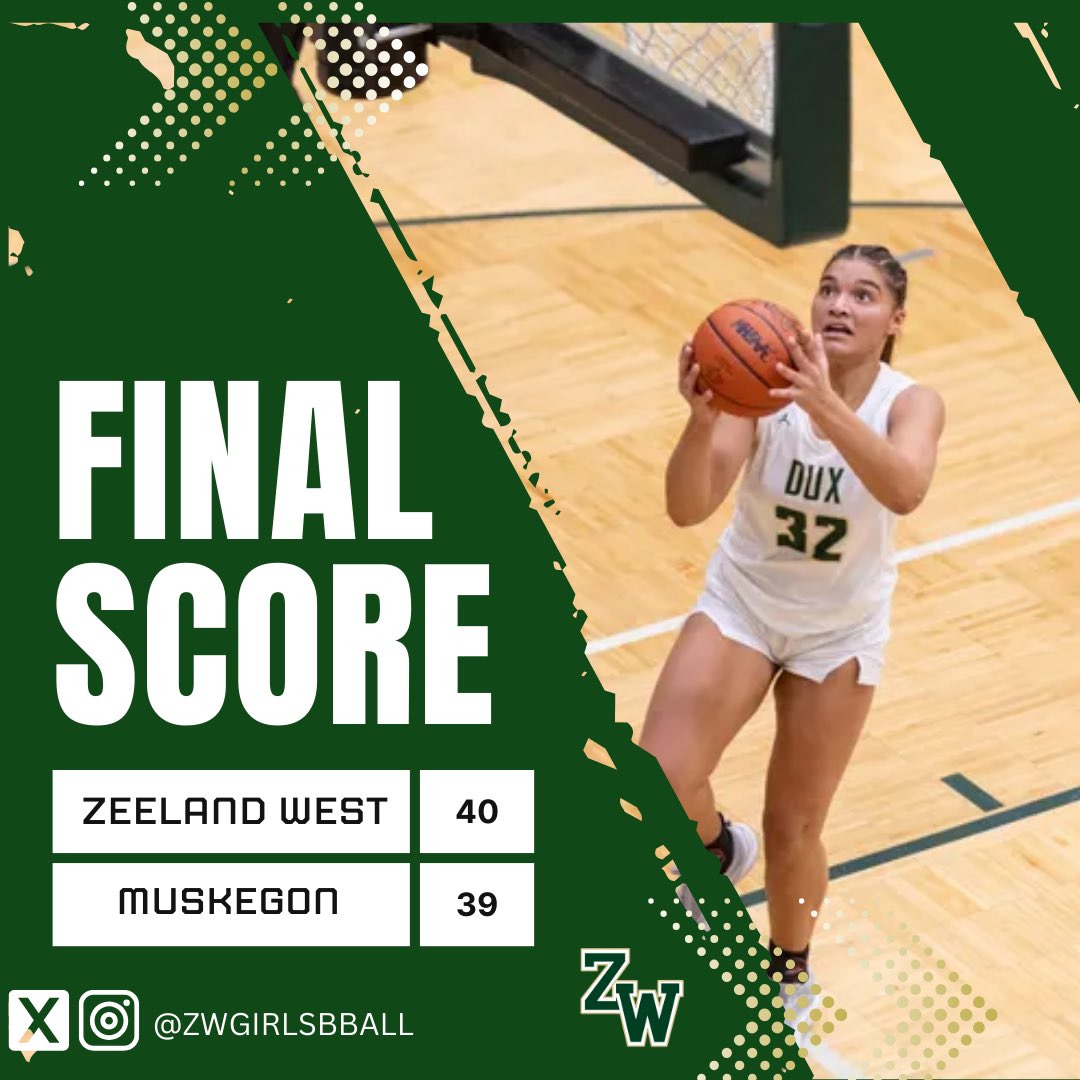Zeeland West Girls Basketball (@zwgirlsbball) on Twitter photo The Dux defeated Muskegon at home tonight thanks to a <a href="/GeorgiaKuyers/">Georgia Kuyers</a> put back off a missed FT with 5.5 seconds left. Jordyn Klaasen, Sadie Kragt and Hannah Stroebe each had 10. Kuyers had 8 and double digit rebounds. Photo: Holland Sentinel #godux <a href="/duxsports/">Zeeland West Sports</a> The Dux defeated Muskegon at home tonight thanks to a <a href="/GeorgiaKuyers/">Georgia Kuyers</a> put back off a missed FT with 5.5 seconds left. Jordyn Klaasen, Sadie Kragt and Hannah Stroebe each had 10. Kuyers had 8 and double digit rebounds. Photo: Holland Sentinel #godux <a href="/duxsports/">Zeeland West Sports</a>