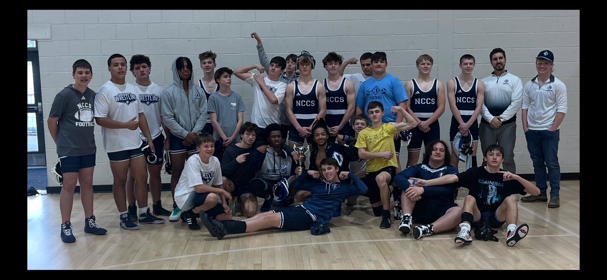 Great day for NCCS Wrestling on Saturday. Runner up at Dacula Duels