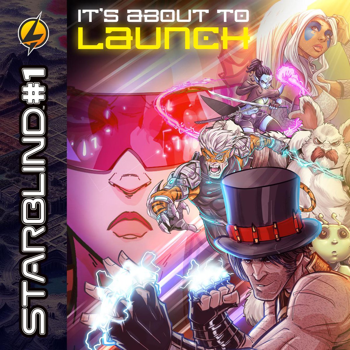 LightningWorks7's tweet photo. ๐ฉ๏ธHey community๐ฉ๏ธ
We've got electrifying news for you โก๏ธโour new comic, Starblind #1, is coming soon! Get ready for a thrilling journey that will leave you starstruck. ๐โจ
Are you excited? Because we sure are! ๐
#Starblind #comics @AlienWorlds https://t.co/DKpEftjq5y