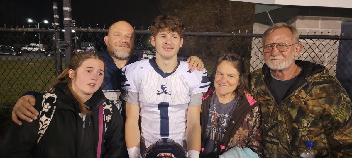 Senior season over... family always has my back...