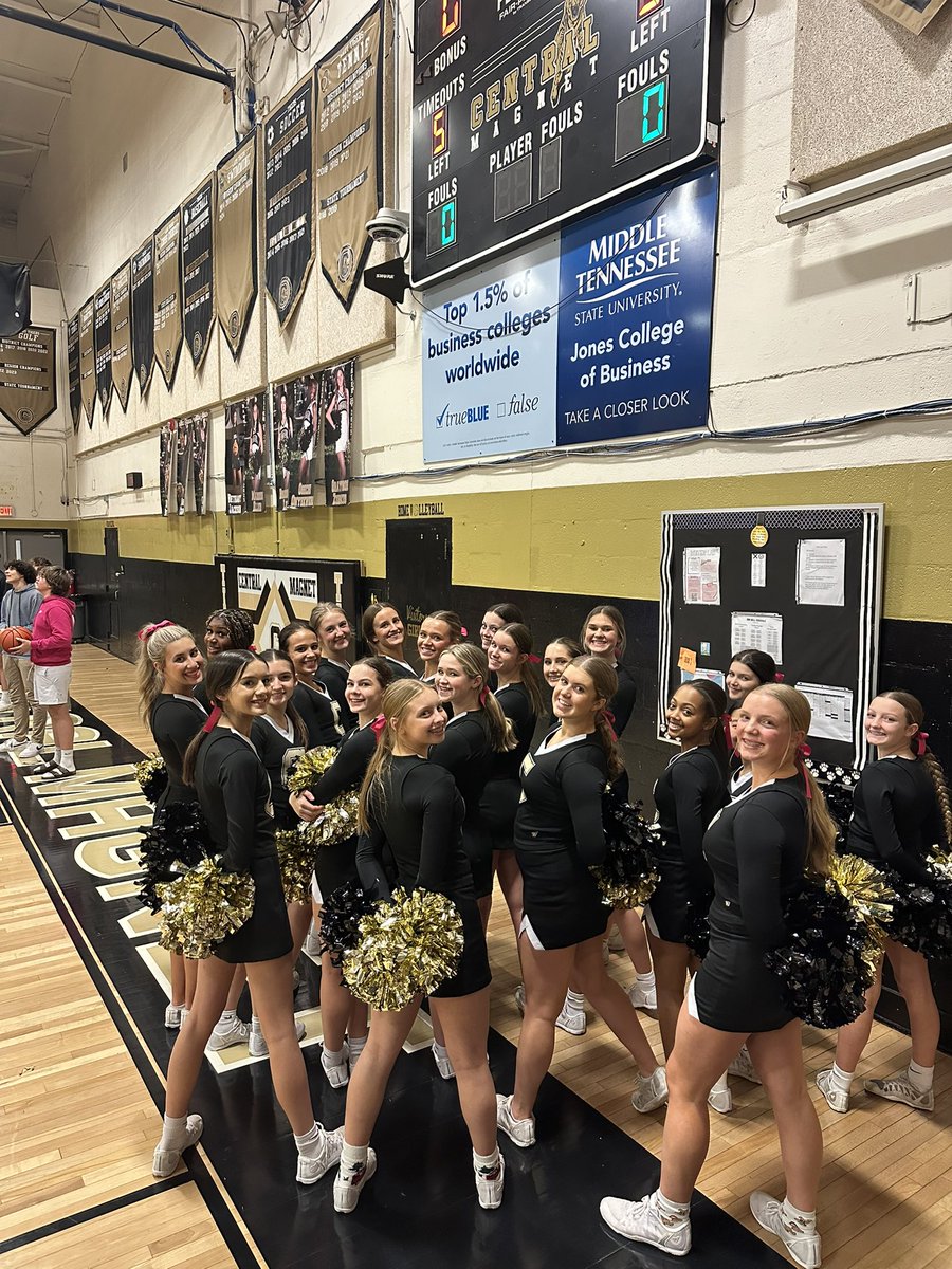 Central Magnet VHS Cheer is wearing pink in loving memory of Sophie Gough tonight. 💞