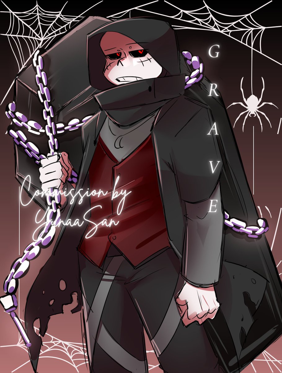 Character: Grave 
Commission Type: Half body 

#undertaleAU #commissionart 
<a href="/Yahmir_7a/">𝓝𝓲𝓱𝓲𝓵𝓲𝓽𝔂</a>