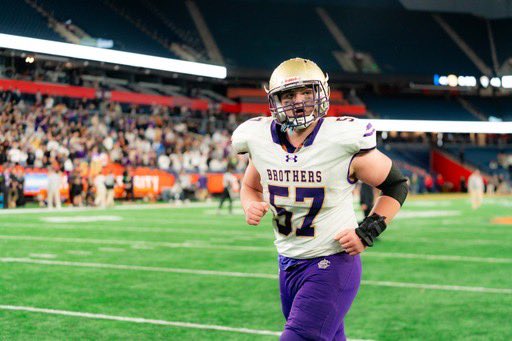 Matthew_Capella's tweet photo. Had a great journey with my brothers this past season.  We ended up being back to back state champs!  Truly grateful for this team.  Here are some of my highlights.  
Forever a brother!!💛💜
@brucewill15 @RealCoachBruno1 @CBASyrFootball 

https://t.co/JFnk8RJ6Vh https://t.co/STTgZaM77g