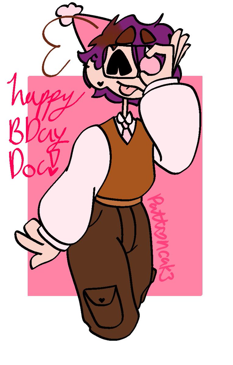 pattoncak3's tweet photo. HAPPY BIRTHDAY TO MY FAVORITE (probably unlicensed) THERAPIST!!
@ThomasSanders #doctorpicani #tsfanart #cartoontherapy
(with and without text) https://t.co/PoZZhoonPD
