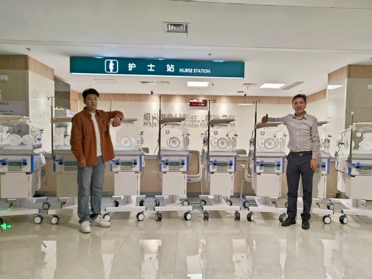 DisonMedical's tweet photo. We are glad to share Dison baby incubators have been well applied at neonatal care unit in Shaoxing Maternity &amp; Child Health Hospital in China#disonmed #babyincubator #infantwarmer #phototherapyunit #neonatalincubator #babywarmer #transportincubator https://t.co/OIP5i7pRjH