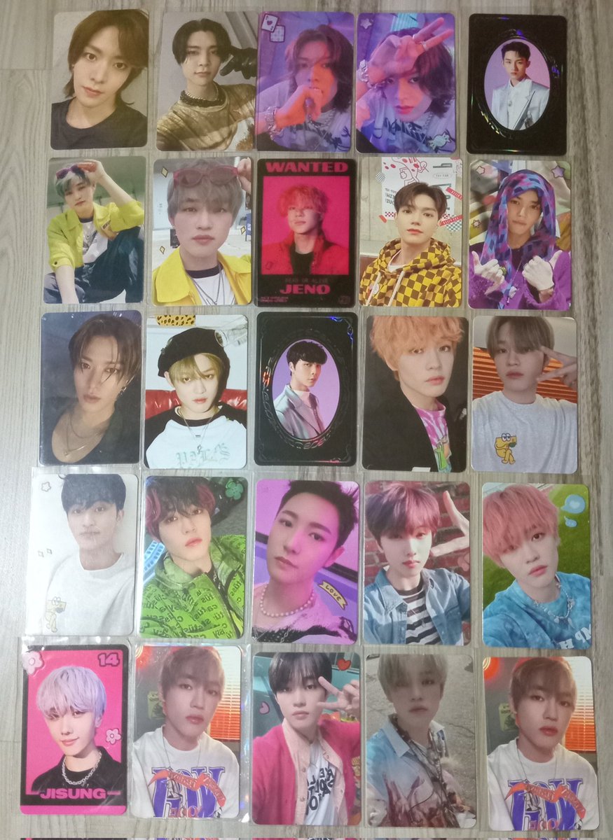 WTS WANT TO SELL
edisi mau stop collect, 20k/each yukk

wts pc nct murce johnny yuta chenle jeno taeyong mark jisung renjun