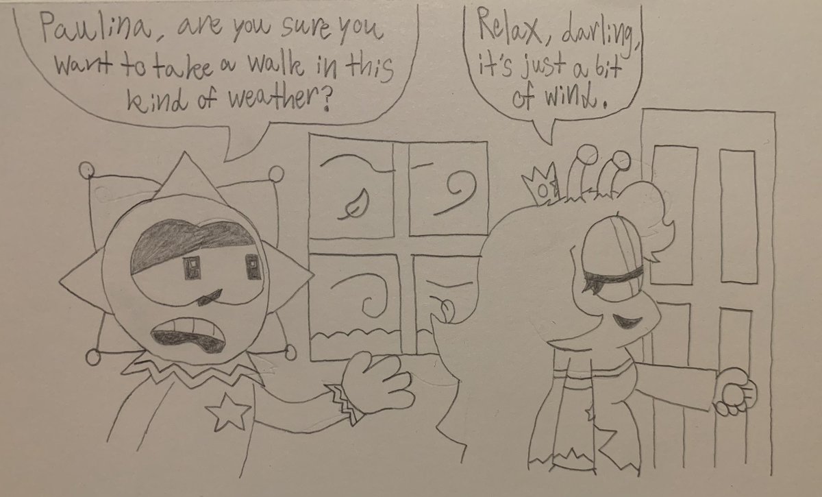 GengarGuy999's tweet photo. @AquaRabbitToons
Be done it shall (next panel is going to be fun π)
Wip-a-sip: Moments Before (Extremely Hot) Disaster
#SplitzyPlayplace #SplitzyandFriends #SplitzytheJester #PrincessPaulina https://t.co/45qUD7d1Sp