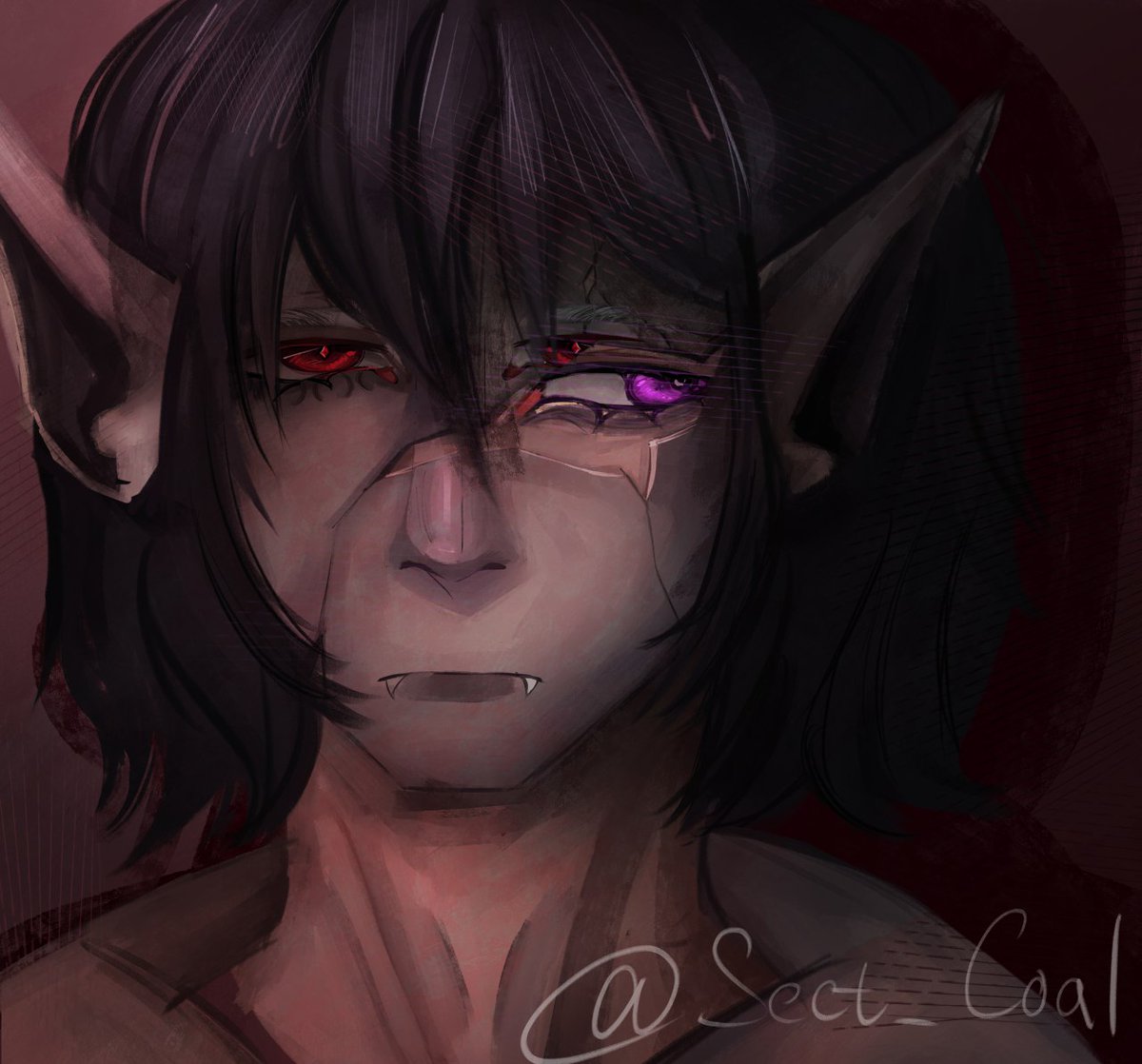Sect_Coal's tweet photo. Reference and the result. These two fit perfectly here. 

#BSD #bungostraydogs #fyodor #bram #bsd #文豪ストレイドッグス  #fyodordostoevsky #bsdfanart https://t.co/uFzEx3fuhA