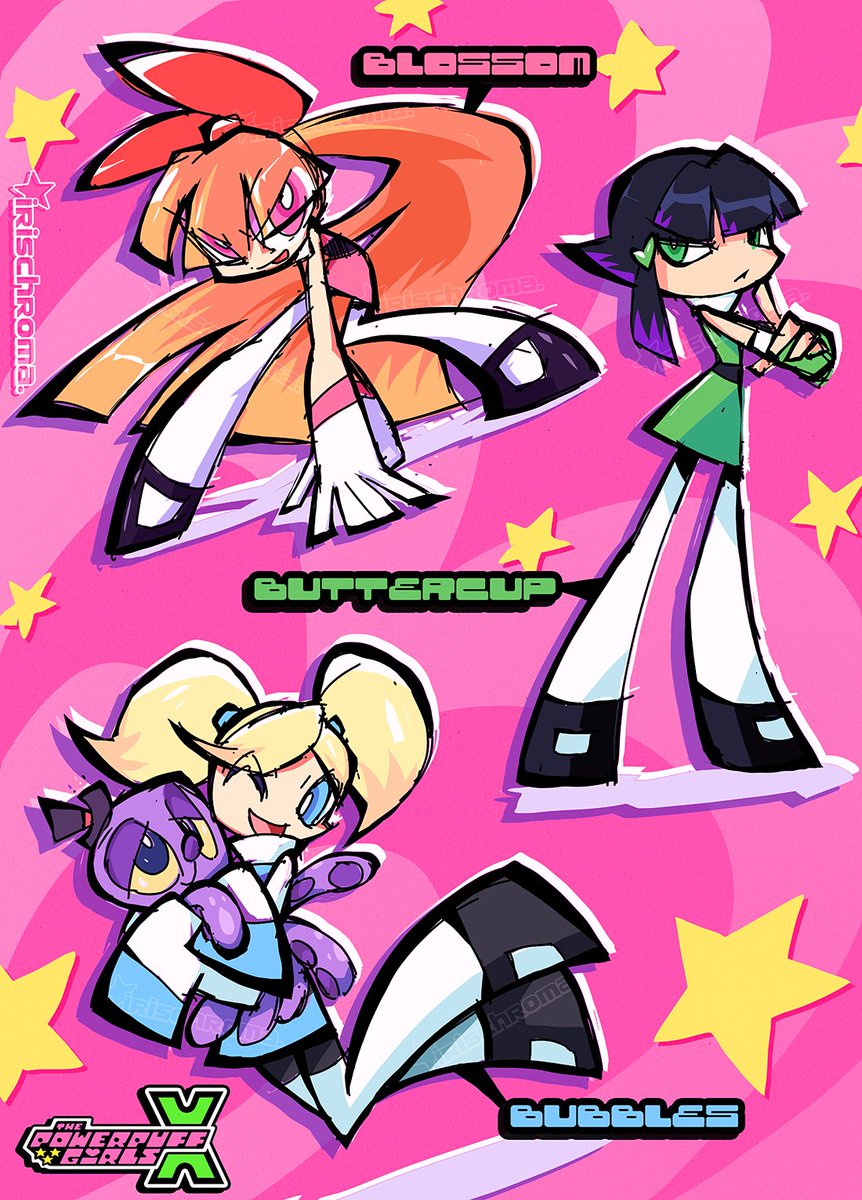 ⭐️ POWERPUFF GIRLS X ⭐️
Rough Concept sketches for fun.