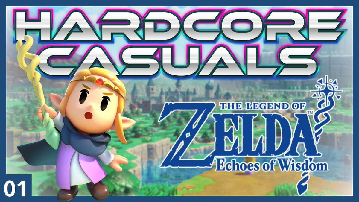 N_Difference's tweet photo. Notre émission Hardcore Casuals revient avec une série d'épisodes dédiés à The Legend of Zelda : Echoes of Wisdom ! Une aventure qui promet d'être aussi innovante que tumultueuse.

Playlist : https://t.co/6TxvH9vEok

👥🎮 : @chozoracle, @GregsHAOlink https://t.co/PgldvwWU0N