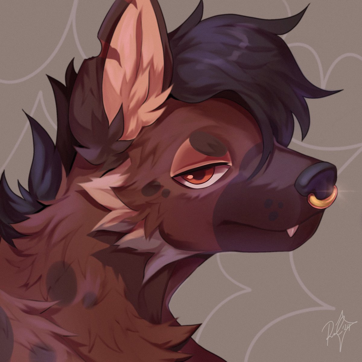 Icon fresh out of the oven 🫵 handsome boi

⭐️Commissions are open⭐️ 

#furry #furries